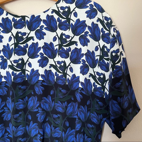 MOTHER OF PEARL silk floral print long maxi dress 8 - Picture 4 of 14